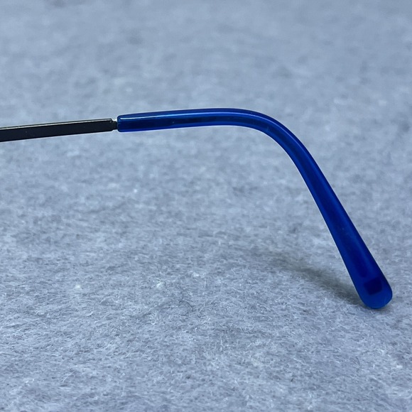 MODO Glasses 4077 Eyeglasses Frames Only 47-20-140 Titanium Blue‎ Half Rim Japan - Picture 4 of 12